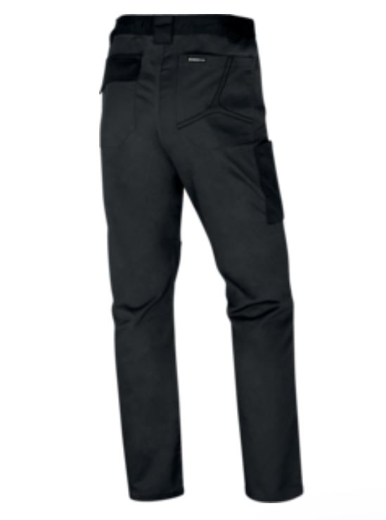 Pantalon de travail MACH 2 gris foncé en polyester / coton - doublure flanelle DELTA PLUS - M2PW3GG
