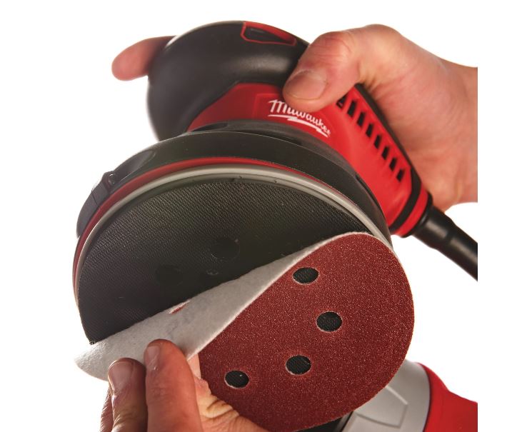 Ponceuse Excentrique 125mm, 300W MILWAUKEE ROS 125 E - 4933433180