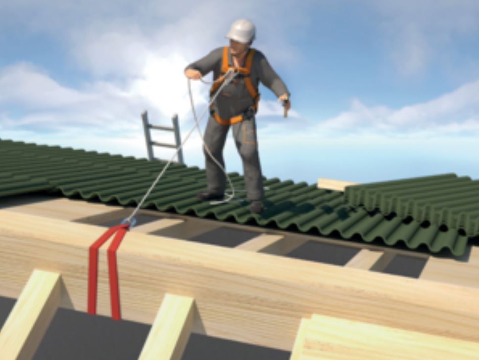 KIT ANTICHUTE POUR COUVREUR : HAR12 + AN063/10 + AM002 + 1 SAC DE RANGEMENT DELTA PLUS - ELARA150