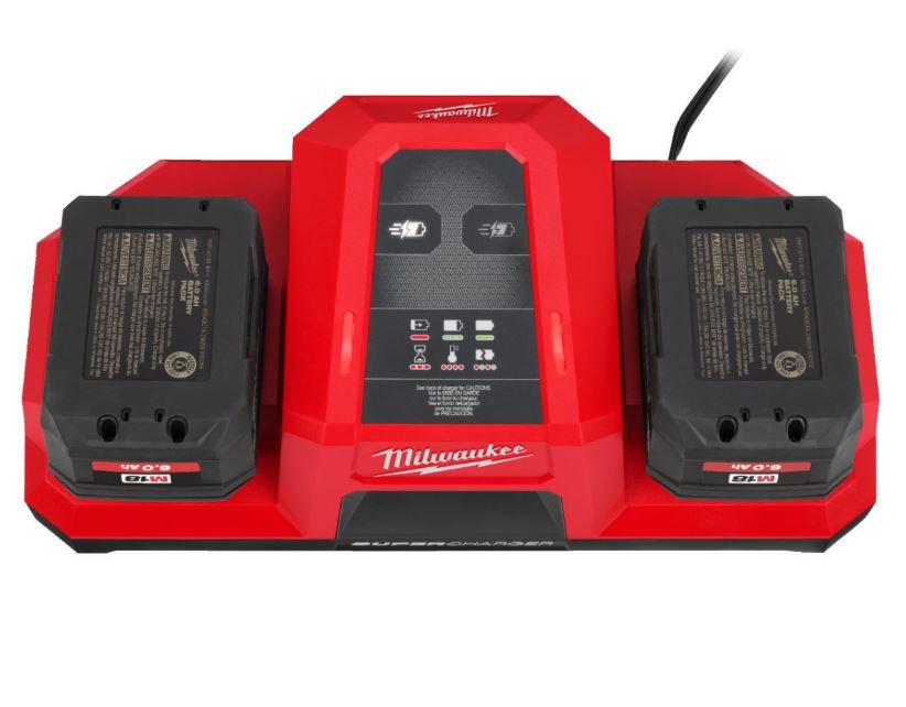 Chargeur double MILWAUKEE ultra rapide M18 DBSC - 4932492531