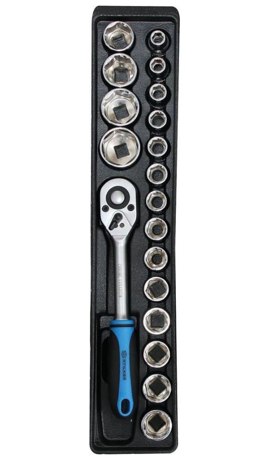 Caisse à outils composée de 76 outils STILKER - 25035