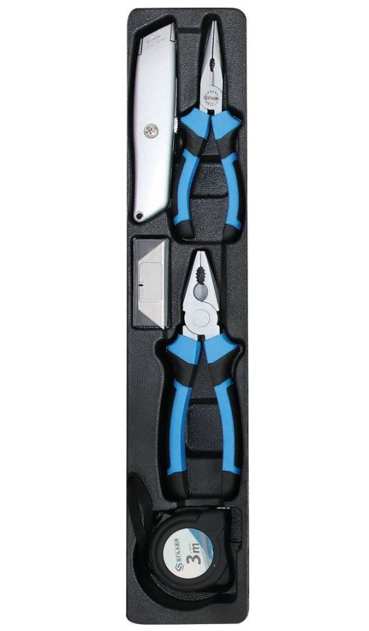 Caisse à outils composée de 76 outils STILKER - 25035