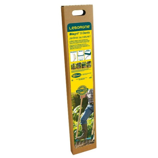 BIOGRIF LEBORGNE 5 DENTS INTERCHANGEABLES  VERSION BOITE CARTON -320301