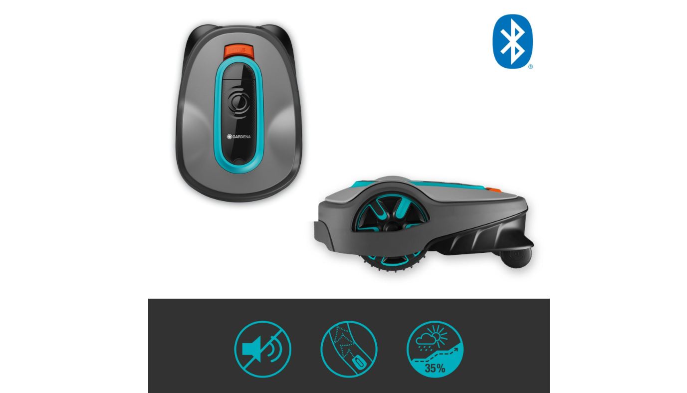 Tondeuse GARDENA robot connectée Bluetooth SILENO life 750 - 1510126