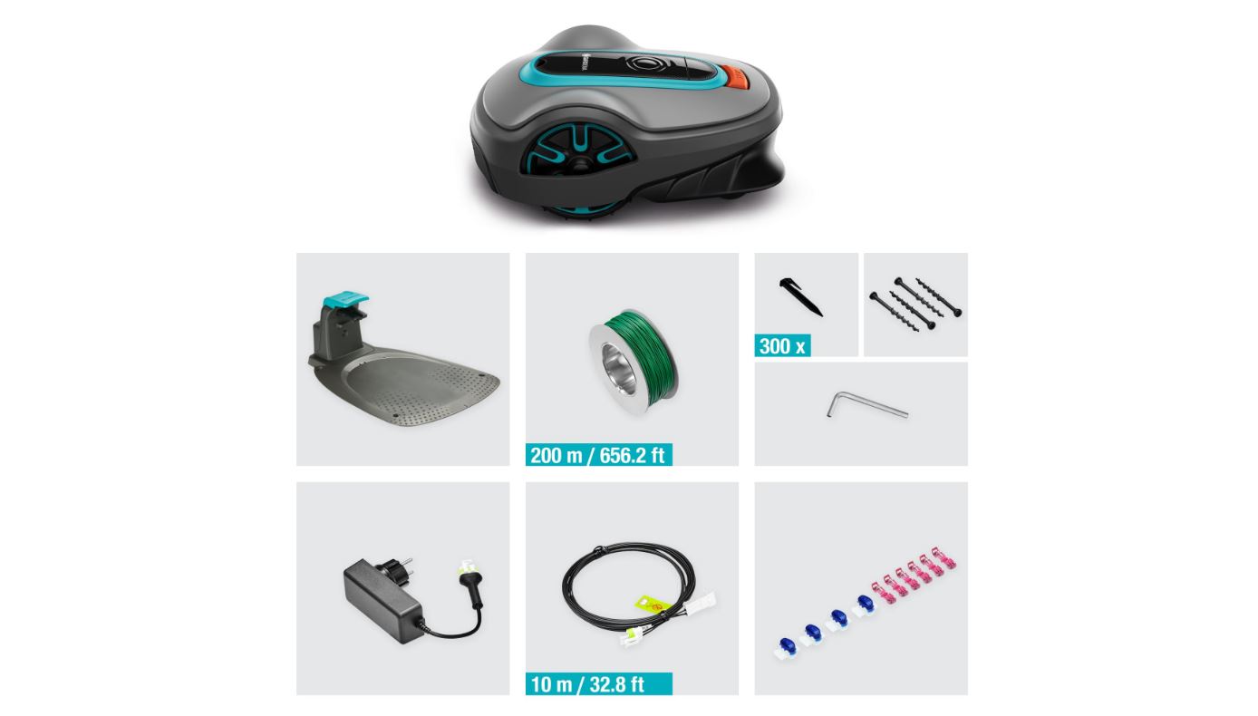 Tondeuse GARDENA robot connectée Bluetooth SILENO life 750 - 1510126