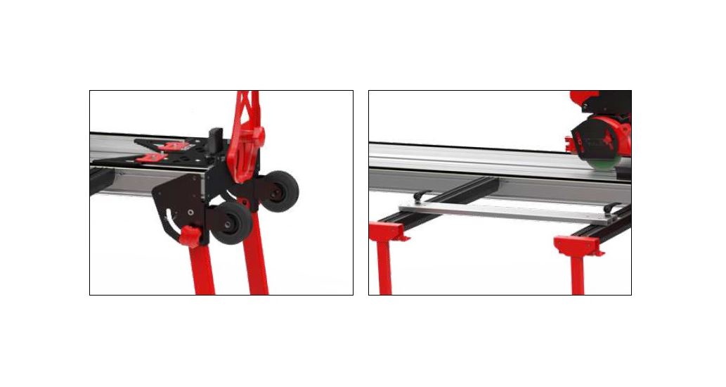 Scie de carrelage RUBI épaisseur de coupe 20 mm DL 125 - 56924