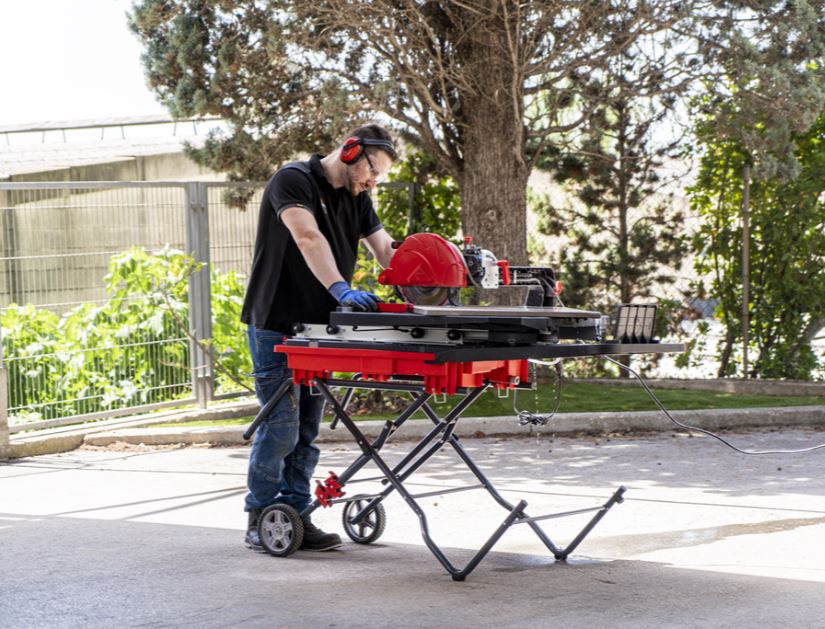 Scie électrique DT-250 MAX RUBI long. coupe 90 cm, épais. de coupe 90 mm 58909