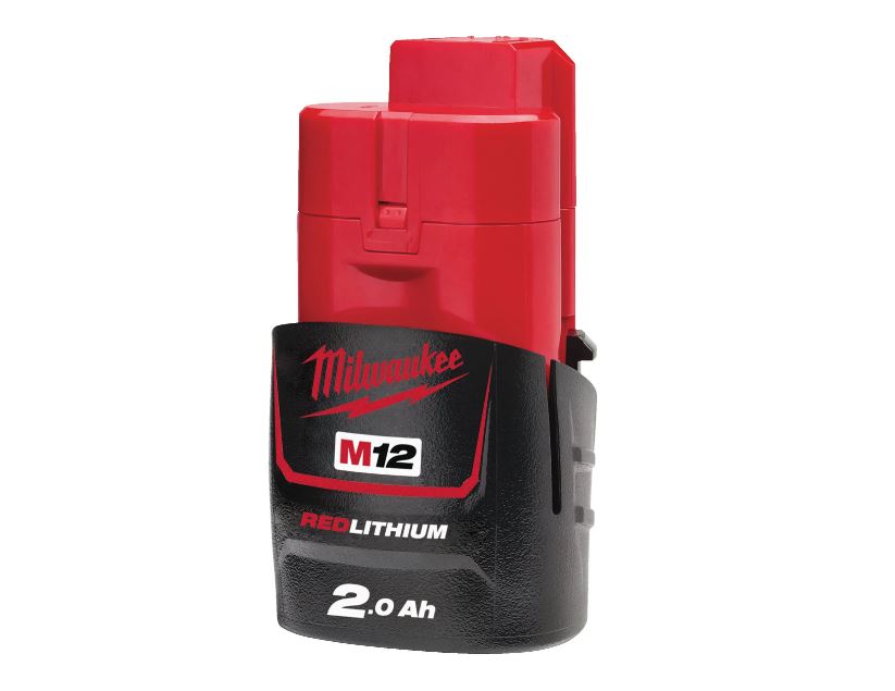 Batterie 2.0 Ah M12 MILWAUKEE Red lithium B2 - 4932430064