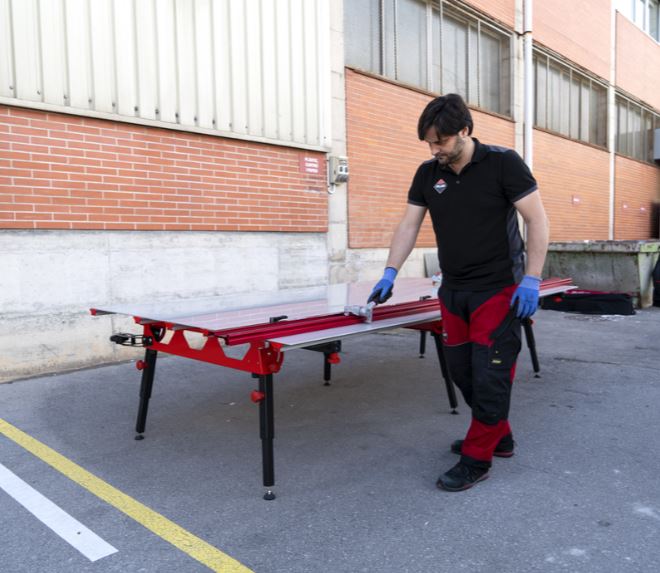 Table de travail SLAB VERSA-TILE pour grands carreaux RUBI - 18984