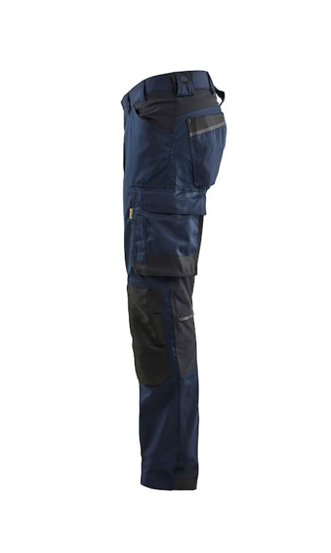 Pantalon de travail BLAKLADER bleu marine 1751 stretch 2D - 175118328600C