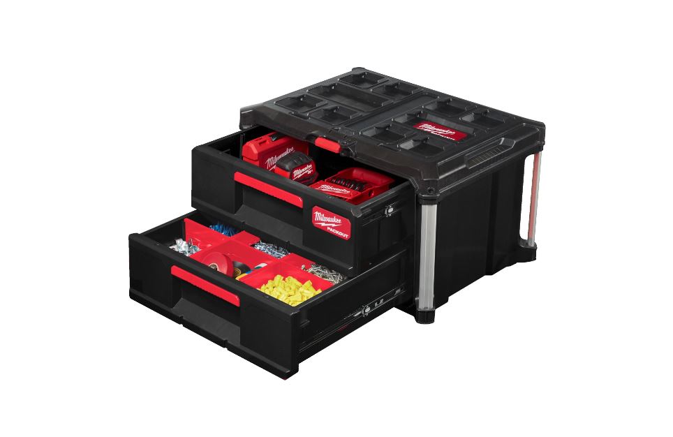 PACKOUT MILWAUKEE COFFRET 2 TIROIRS - 4932472129