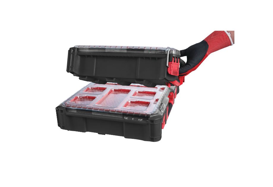 PACKOUT organiseur 10 bacs - 500 x 380 x 120 MILWAUKEE ACCESSOIRES - 4932464082