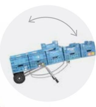 Diable maraîcher MATADOR avec roues increvables - 16029