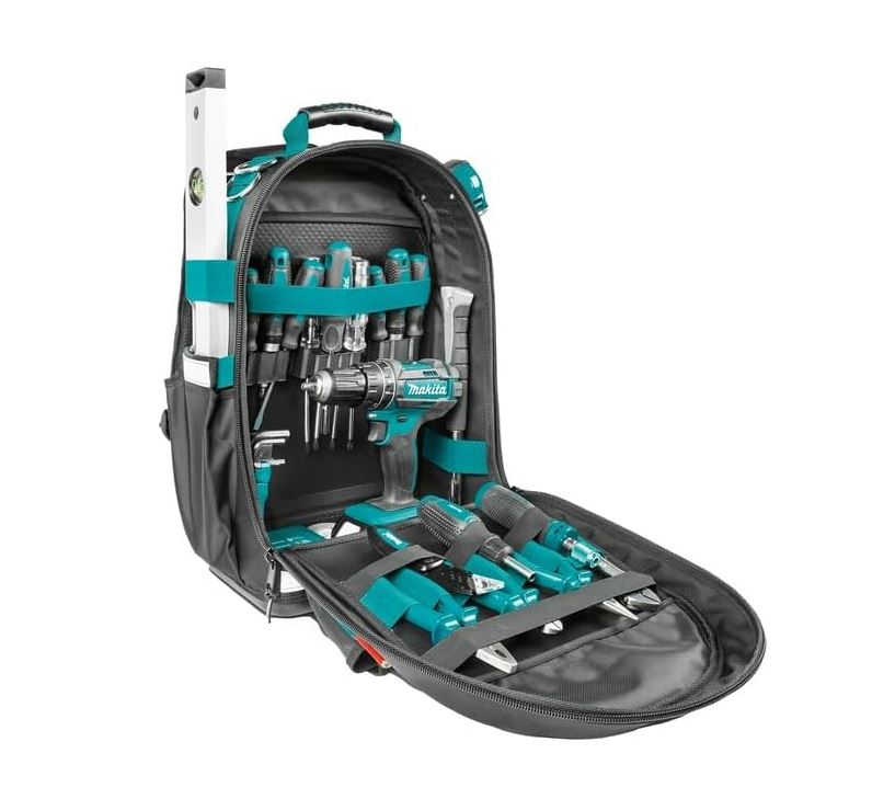 SAC A DOS MAKITA DE CHANTIER 22 L NOIR - E-15481