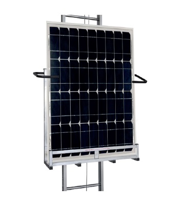 Cadre à plaque vertical compatible panneaux solaires pour monte matériaux CASTOR STEEL HAEMMERLIN - 311502801