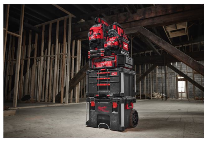 PACKOUT COFFRET 2+1 TIROIRS MILWAUKEE ACCESSOIRES - 4932493190