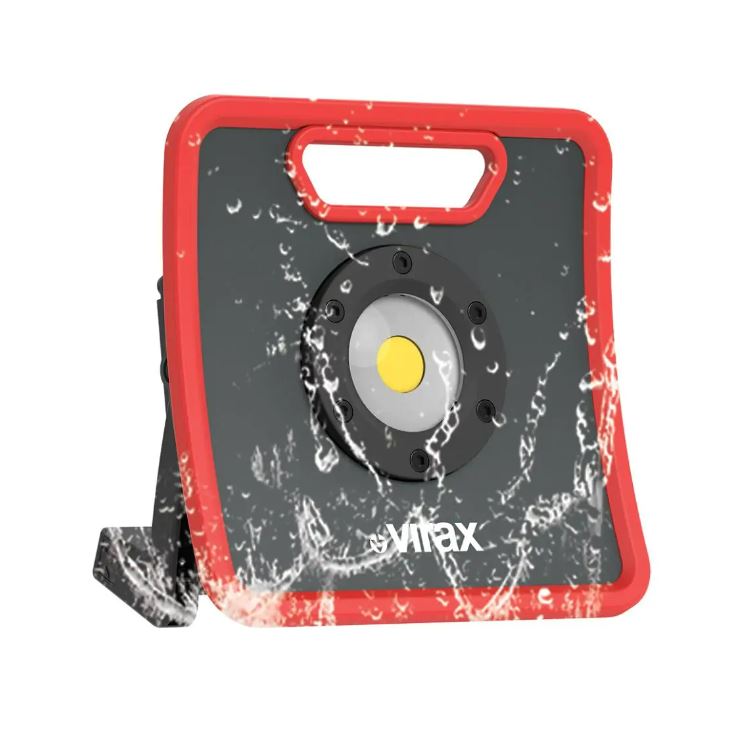 Projecteur 4000 lumens LED COB. Fonctionnement sur batterie ou secteur. IP67. VIRAX - 262823