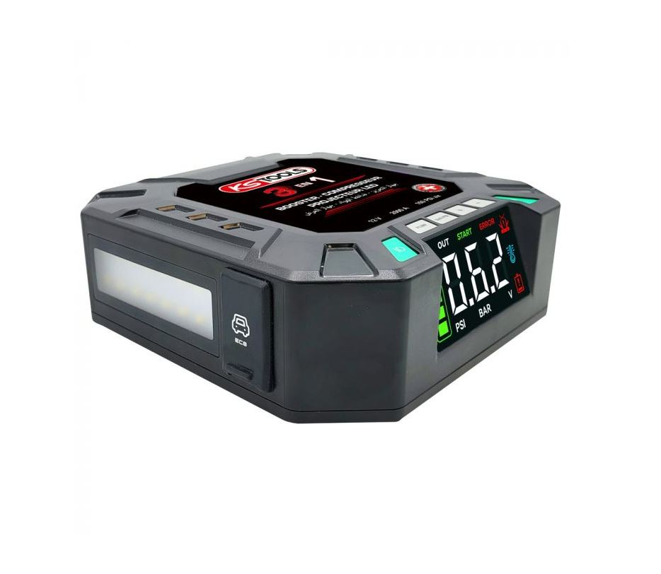 Booster lithium - Gonfleur - Projecteur 3 en 1 KS TOOLS - 550.1925F