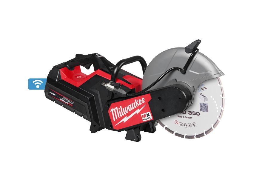 Découpeuse à batterie 350mm MILWAUKEE MXF COS350G2-802 avec batteries et chargeur - 4933480480