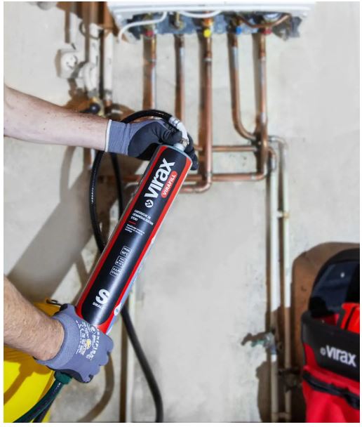 Cartouche VIRAX de déminéralisation d'eau de chauffage VIRAFILL - 295040