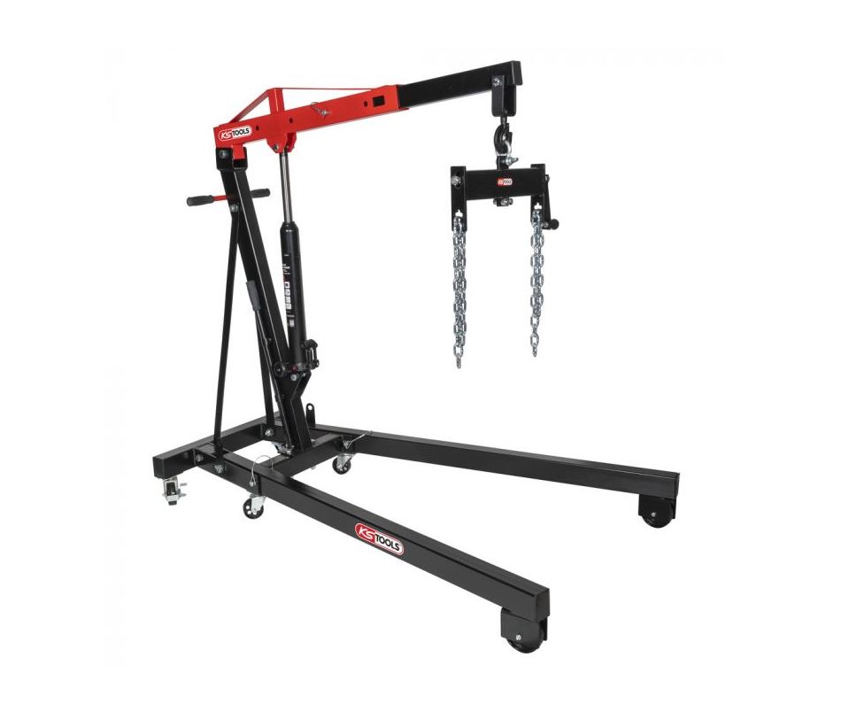 Grue mobile d'atelier pliante 2 t KS TOOLS - 162.0020