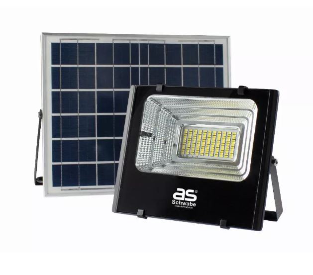 Projecteur solaire avec télécommande AS SCHWABE - 46981
