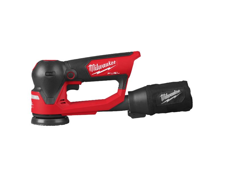 Ponceuse orbitale excentrique 75 mm MILWAUKEE M12 FSDR75-202B avec batteries - 4933498233