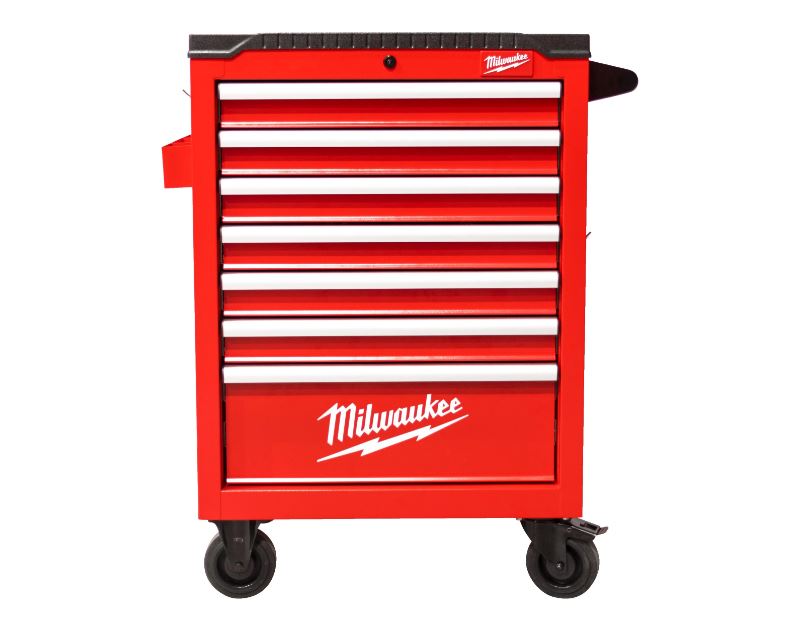 SERVANTE 7 TIROIRS MILWAUKEE TOOLGUARD SANS OUTILS - 4932478849