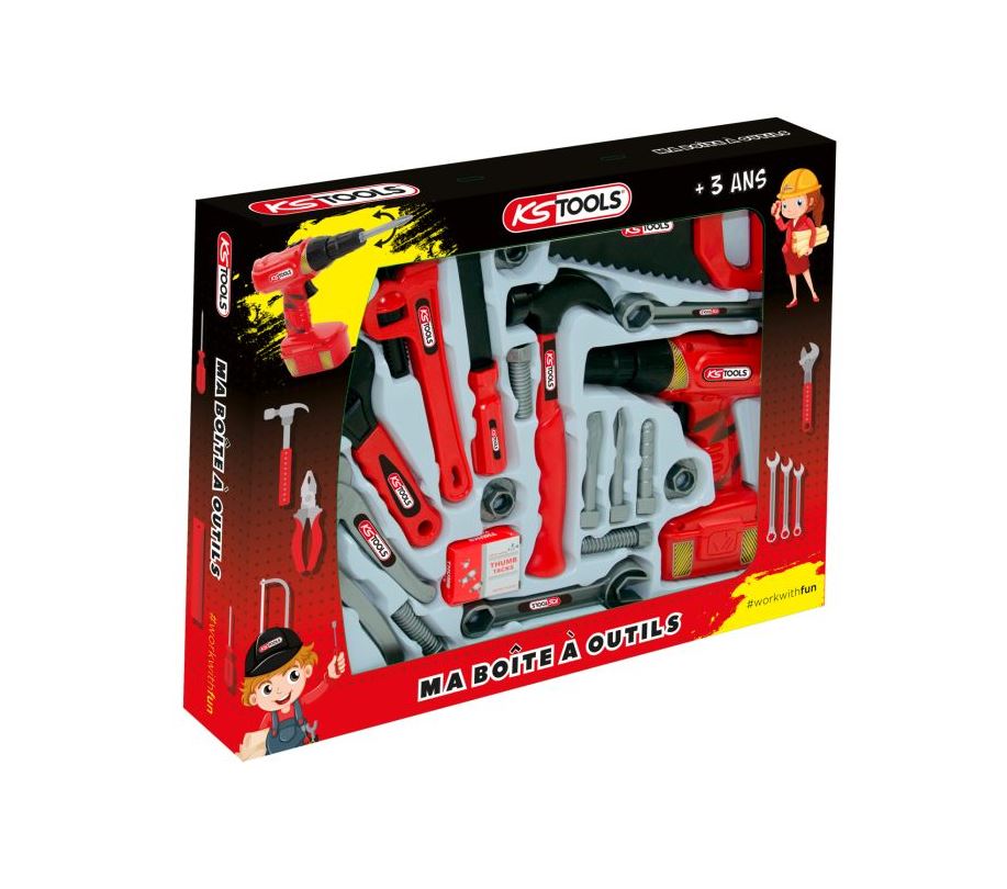 Coffret de noël outils pour enfants KS TOOLS - 100091