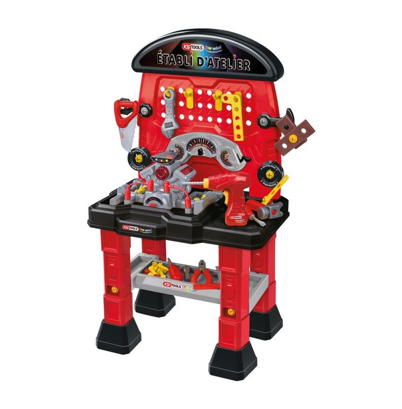 Établi d'atelier pour enfants 78 pièces KS TOOLS - 100084