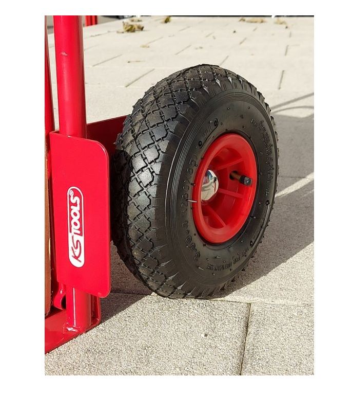 Diable avec bavette roues gonflables 250 kg KS TOOLS - 160.0226