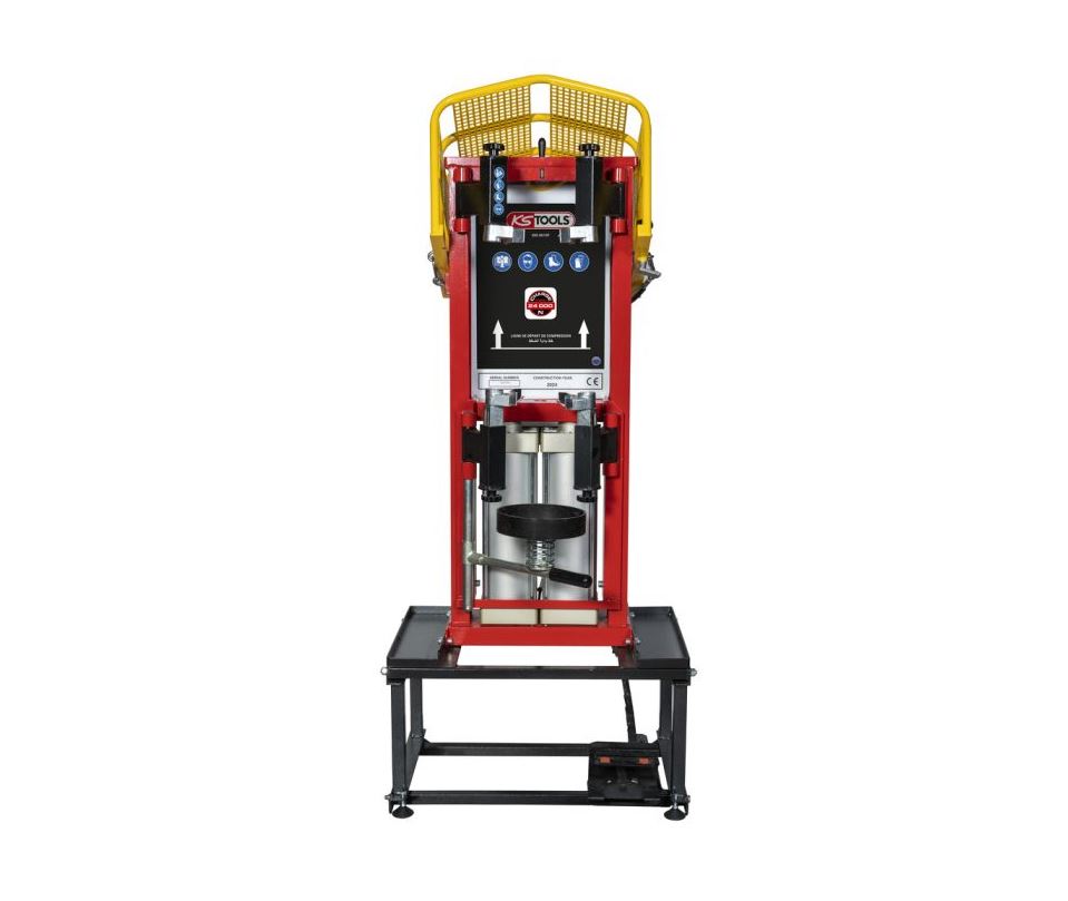 Station de compresseur de ressort d'amortisseur 2,4 t KS TOOLS fabriqué en France 5008810F KS TOOLS - 500.8810F