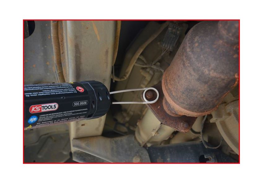 Coffret pistolet à chaleur par induction 1100 W 6 pièces KS TOOLS - 500.8605