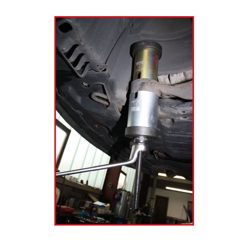 Presse hydraulique 30t + coffret pour (dé)montage des roulements KS TOOLS - 160.0114-A2