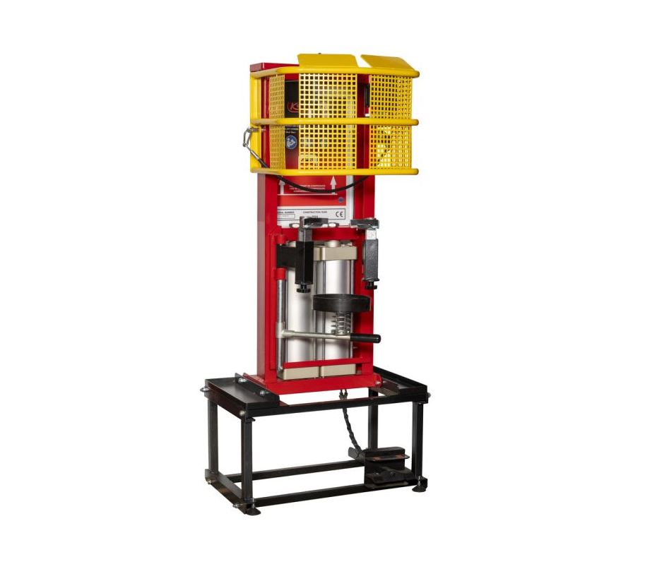 Station de compresseur de ressort d'amortisseur 2,4 t KS TOOLS fabriqué en France 5008810F KS TOOLS - 500.8810F