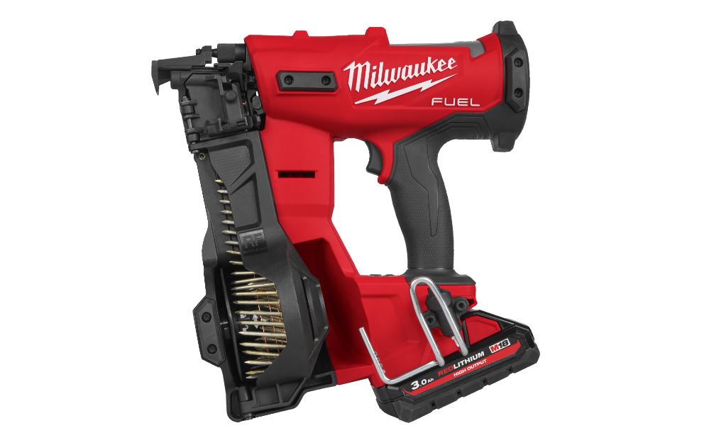Cloueur bardeaux bitumés Ø3mm MILWAUKEE M18 avec batteries FRCN45-302X 4933498169
