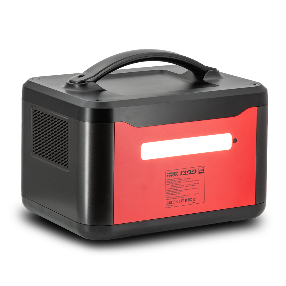 Alimentation autonome GYS POWER PACK chantier camping bateau 1300 071988