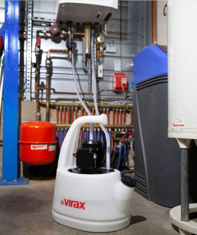 Pompe à détartrer 15l VIRAX 33 l/min 295000