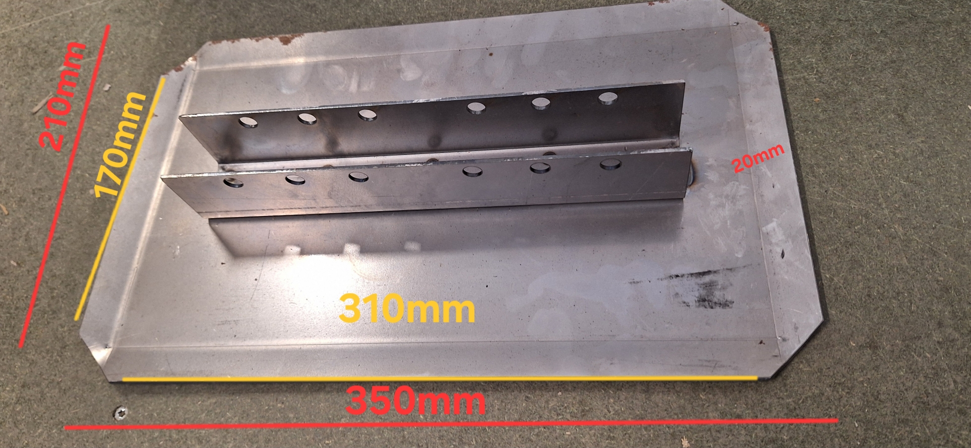 JEU DE 4 PALES  EBAUCHES - CHICAGO PNEUMATICS - 3382100060