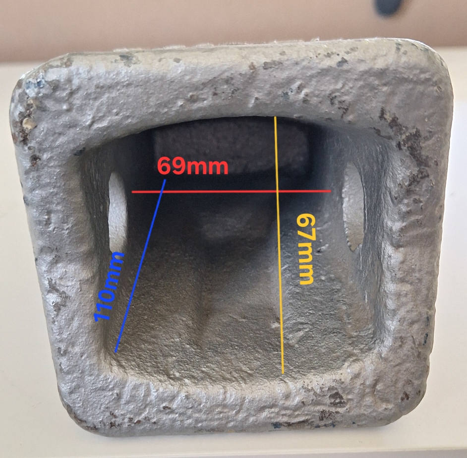 DENT UNIZ-2000 T45-4 ABRASION LIEBHERR - LIEBHERR - 7623761
