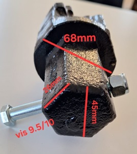 Pointe de vrille DIGGA pour vrille RC6 à RC11 MFT - PH-3