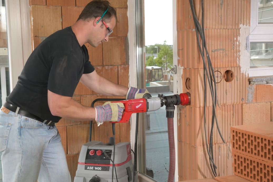 Carotteuse à sec 1500W 2 vitesses MILWAUKEE DD2-160 XE 4933368690