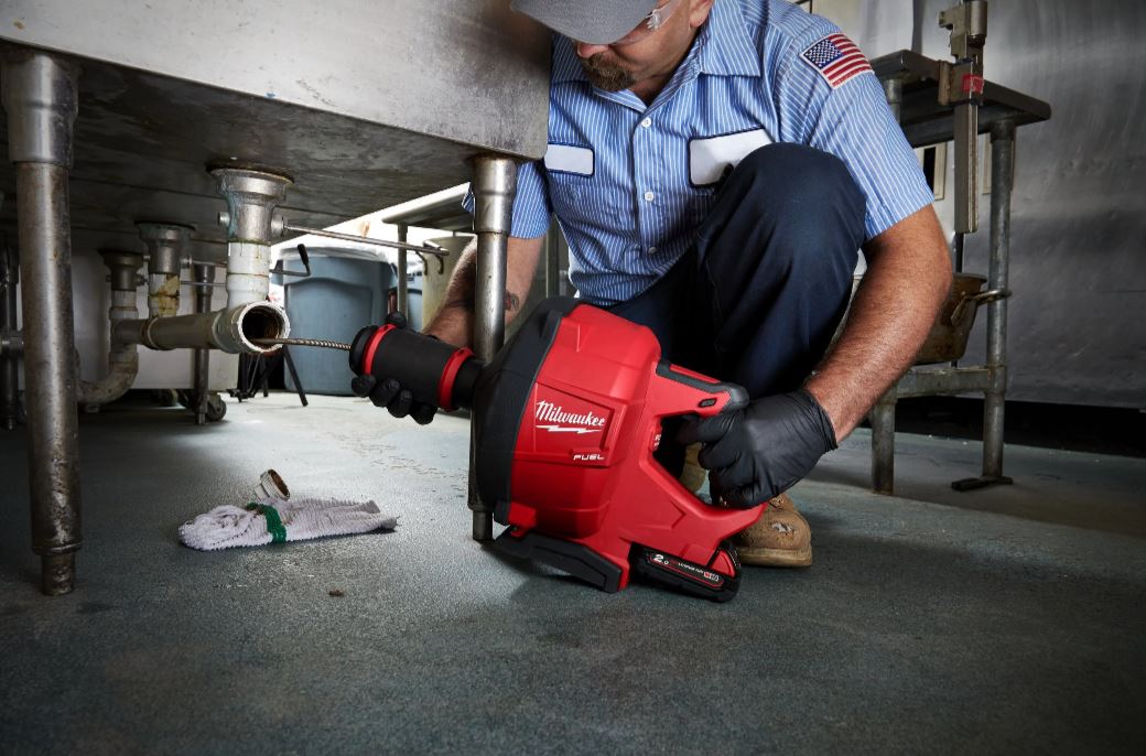 Déboucheur MILWAUKEE 18V Ø 10mm M18 FDCPF10-0C avec batterie 4933459685