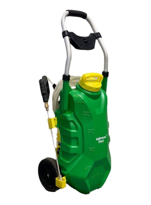 ALGIPULVE PRO III pulvérisateur électrique autonome à jet continu avec option de rincage ALGIMOUSS 502006