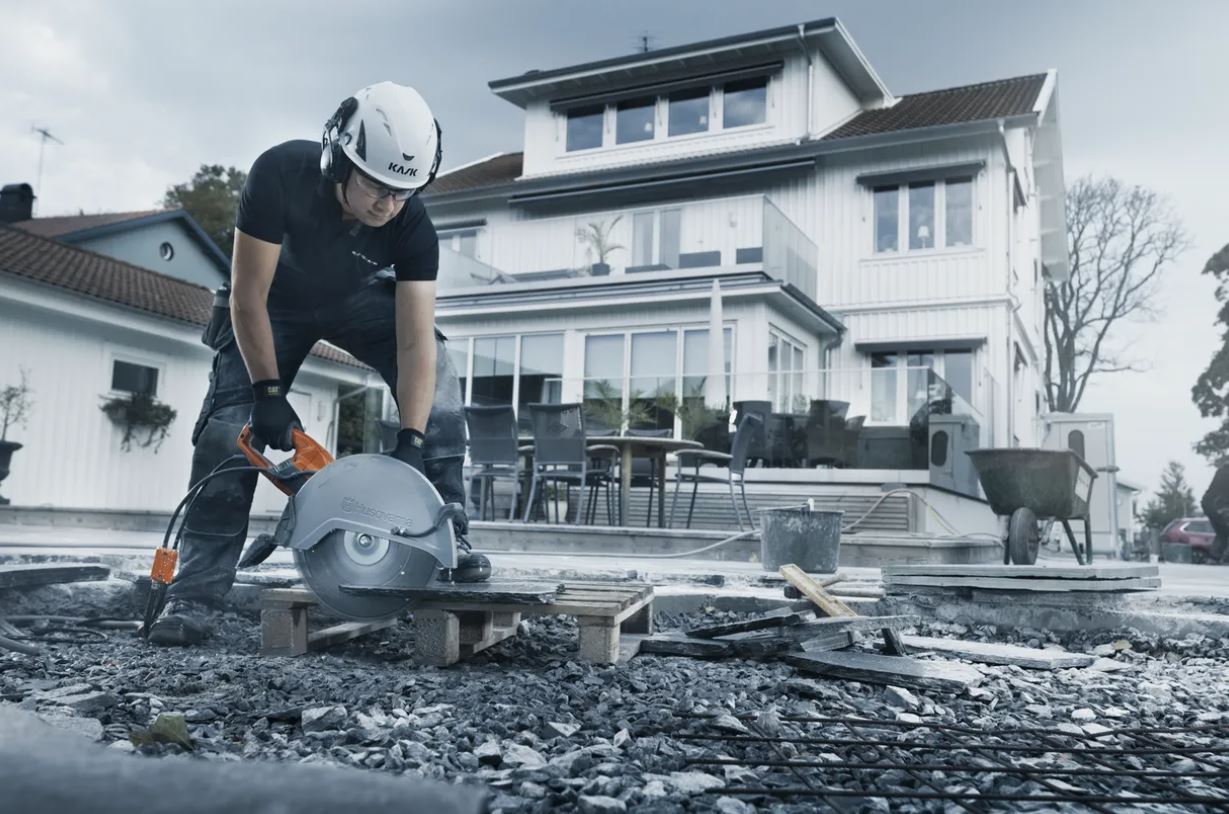 Découpeuse husqvarna k 4000 Ø 350 mm al 25.4 mm 230 v sans disque 967079801