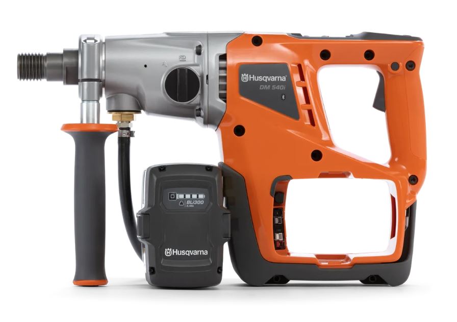 Carotteuse à batterie DM540i HUSQVARNA (forage maxi 100mm avec bâti DS150 et 75mm sans bâti) 970493701