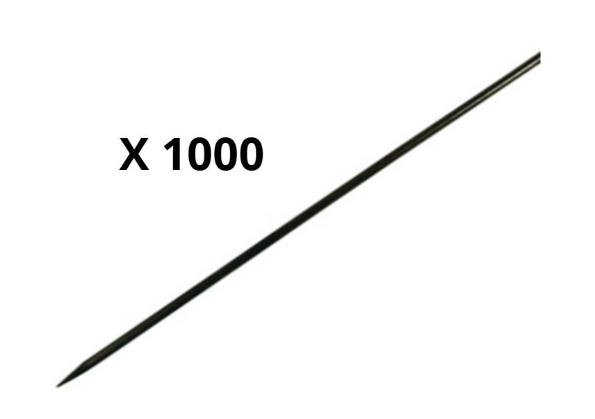 LOT 1000 FICHES PAVEUR MÉTAL Ø 14 MM - 1 MÈTRE