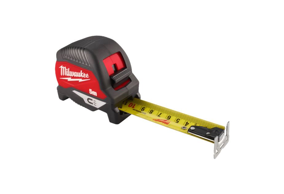 Mètre ruban magnétique 5m MILWAUKEE 4ème GEN 4932498768