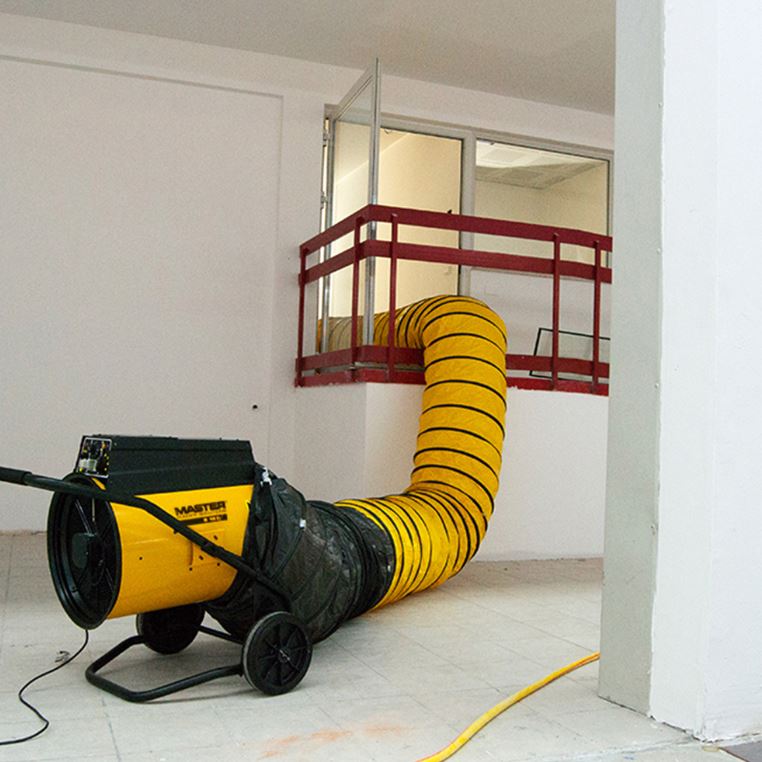 Chauffage SOVELOR air pulsé électrique 40 kW mobile gainable ex C40G - RS40