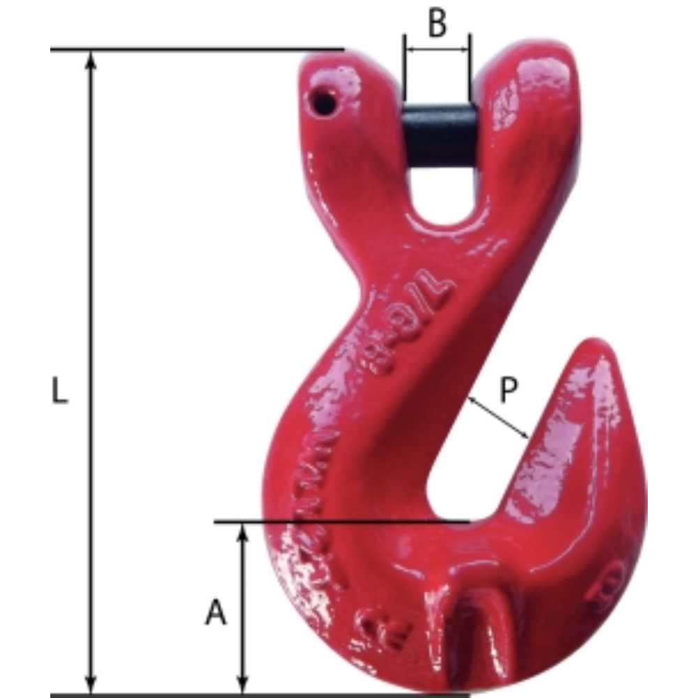 CROCHET RACCOURCISSEUR A CHAPE DIAM 10 - Neutre - 20762